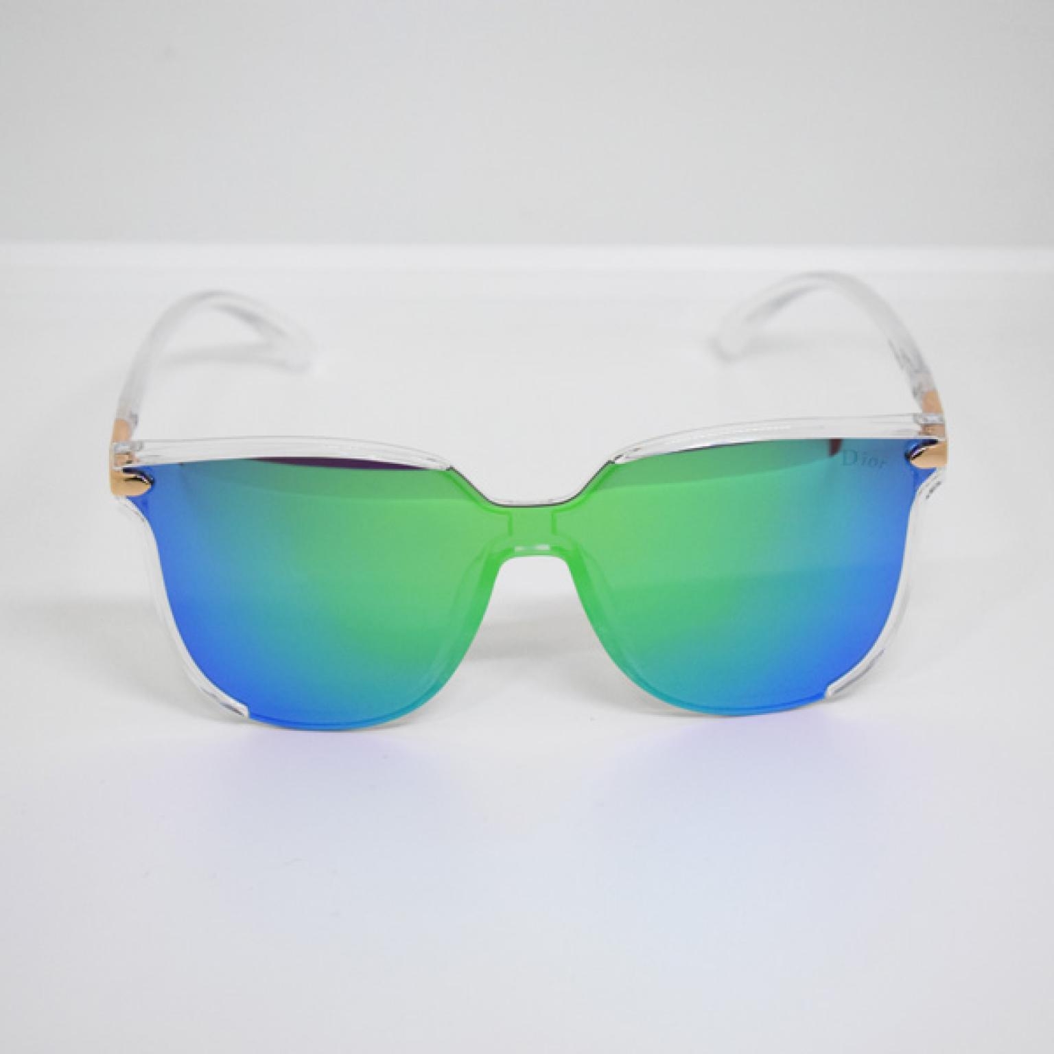 Blue Mercury Trendy Unisex Transparent Body High Quality Polarized Side Mirror Sunglass For Men Women Uv400 |Cbl-111|